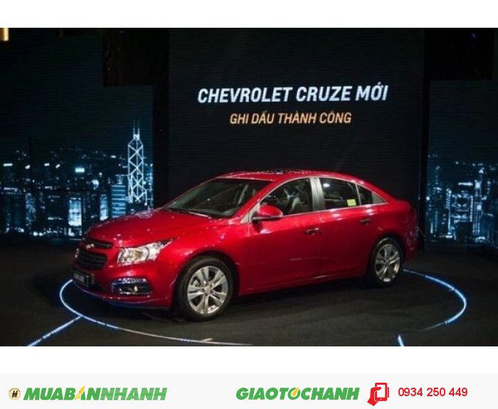 Chevrolet CRUZE LTZ hỗ trợ ngay 100% thuế trước bạ khi mua xe