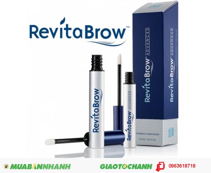 RevitaBrow EyeBrow của hãng Revitalash được đánh giá là sản phẩm mọc lông mày tốt nhất của Mỹ, sử dụng công nghệ hiện đại nhất cung cấp các hoạt chất nuôi dưỡng lông mày giúp chống lại tình trạng rụng và thưa. Chỉ sau 3 tuần sử dụng bạn sẽ có đôi lông mày rậm hằng mong ước., 1