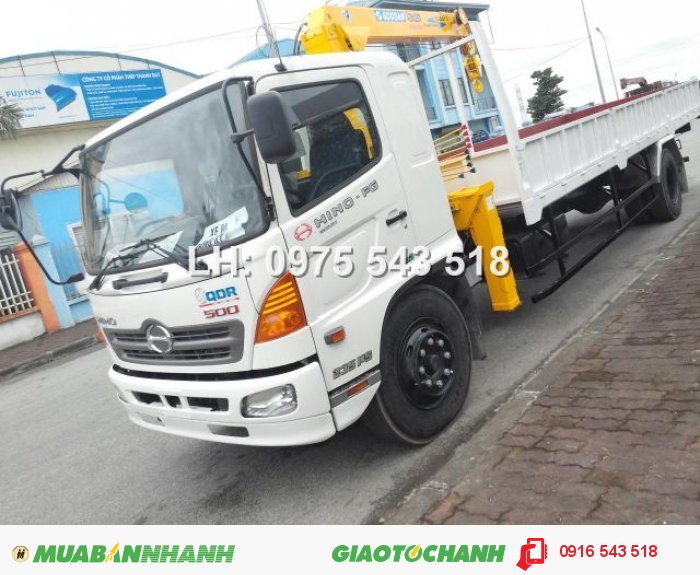 Tổng đại lý xe tải Hino, Chuyên cung cấp các loại xe tải Hino gắn cẩu