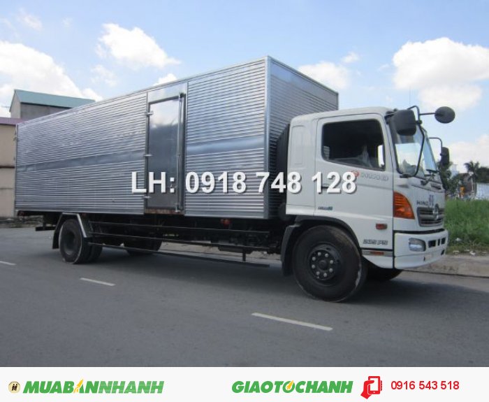 Bán hino FG8JPSL, 9.4 tấn/9t4, thùng dài 8.5m, thùng kín