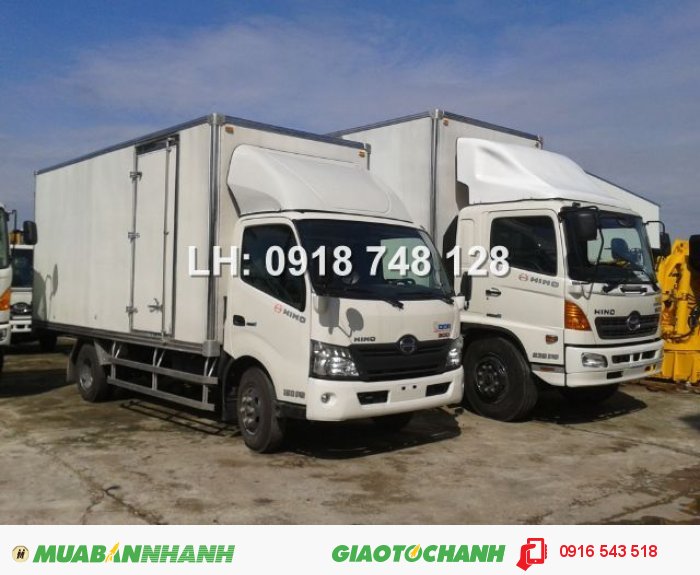 Bán hino FG8JPSL, 9.4 tấn/9t4, thùng dài 8.5m, thùng kín