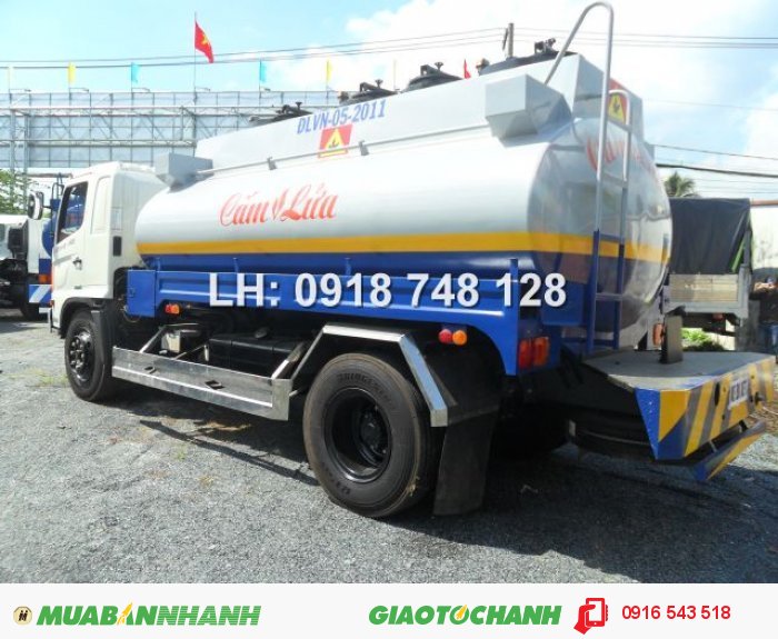 Bán Hino FG thùng 8m8, Giá gốc, Xe Bồn