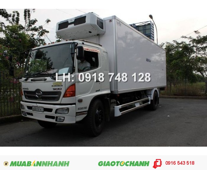 Đại lý bán xe tải Hino FG trả góp, Hino  8.7m, Hino 9 tấn, thùng đông lạnh