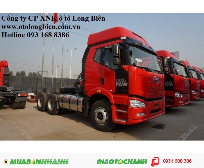Đầu kéo Faw 1 cầu 220, 240, đầu kéo Faw 2 cầu 350, 380 Long Biên, Hà Nội 2015, 2016