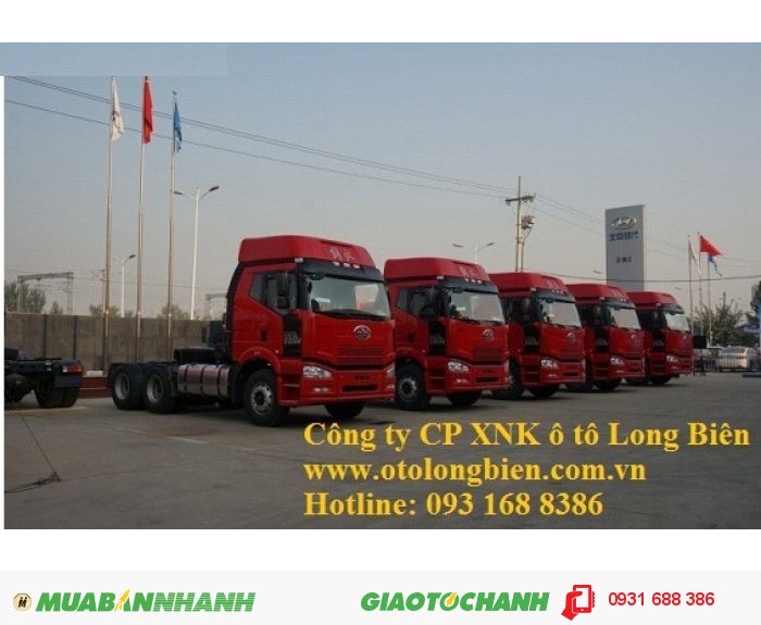 Đầu kéo Faw 1 cầu 220, 240, đầu kéo Faw 2 cầu 350, 380 Long Biên, Hà Nội 2015, 2016