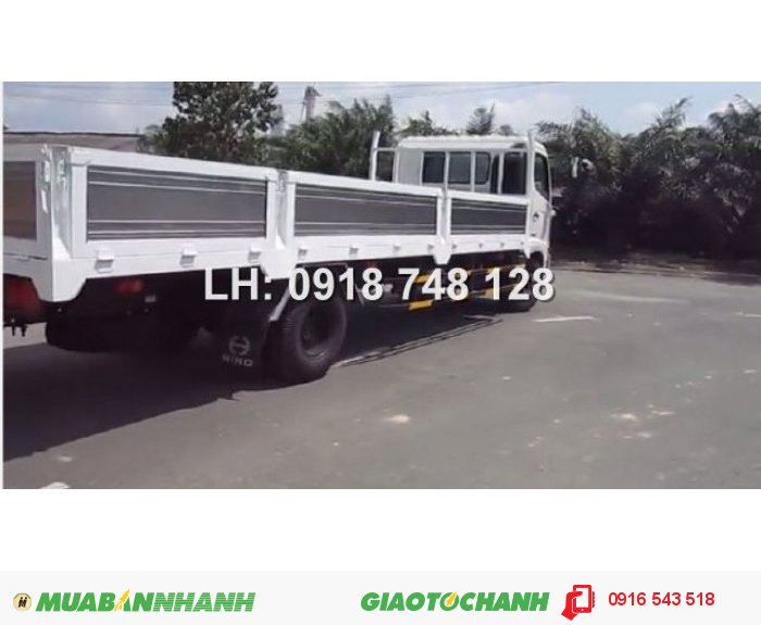 Chuyên bán xe tải hino 9T4 9 tấn 4 thùng lửng giá rẻ , Bán xe tải hino 9 tấn 4 FG8JPSL 9T4