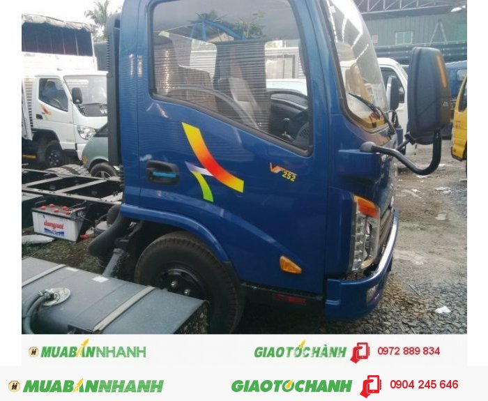 Xe Veam VT252, 2t4 thùng dài 4.2m