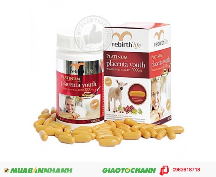 Nhau thai cừu Platinum Placenta là sản phẩm làm đẹp hàng đầu của hãng sản xuất Lanopearl Úc rất được ưa chuộng tại Úc và nhiều quốc gia khác, với công nghệ sản xuất tiên tiến nên vẫn giữ được các tinh chất quý giá của nhau thai cừu. Sản phẩm nay đã có mặt tại Việt Nam và đã làm thỏa mãn nhu cầu làm đẹp của các chị em phụ nữ., 1