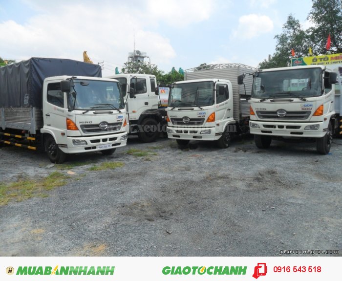 Bán xe tải hino 9T4 FG8JPSL, Hino Fg thùng siêu dài