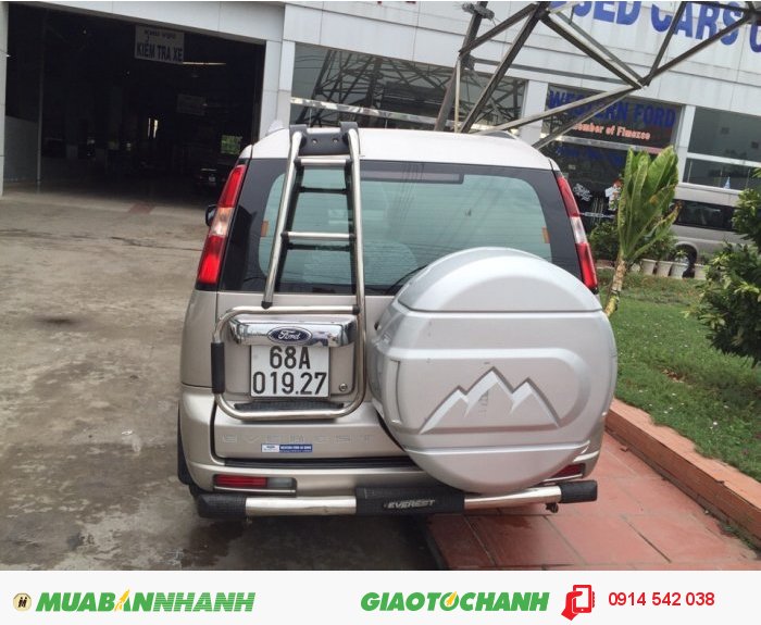 Bán Ford Everest 4x2 MT sx 2010 màu ghi vàng sx 2010 nâm 18 inch