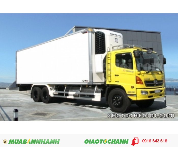 Nhà máy HINO chuyên bán HINO FL thùng lạnh giá tốt,hỗ trợ thuế trước bạ