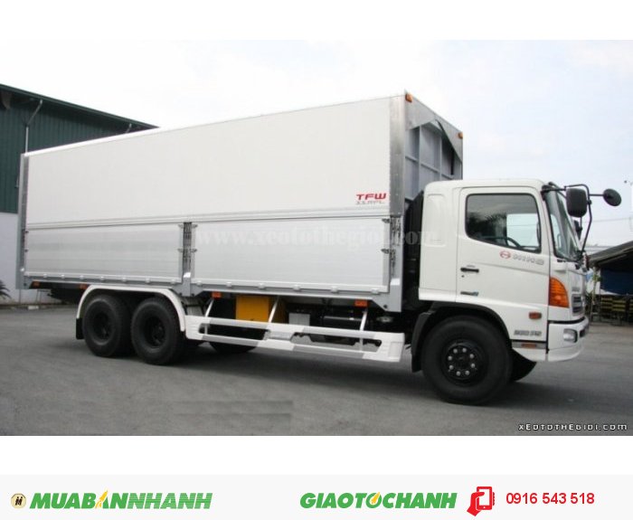 Xe Tải Hino Fl8Jtsa Thùng Cánh Dơi 14,5 Tấn