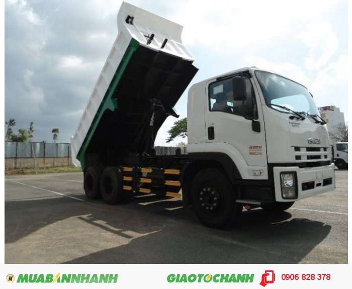 Chuyên Bán Xe Tải Isuzu 16 Tấn 3 Chân -Thùng Kín , Mui Bạt