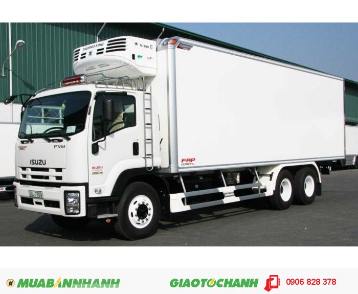 Chuyên Bán Xe Tải Isuzu 16 Tấn 3 Chân -Thùng Kín , Mui Bạt