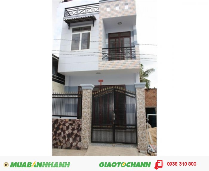 Bán nhà Bình Tiên, P.8, Q.6, Dt 3.2x7.5m, hướng Đông, giá 1 tỷ/TL