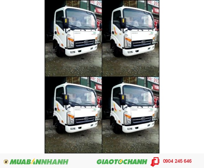 Xe veam VT200-1 kính chỉnh điện, hổ trợ vay vốn ngân hàng 75-80%, trả trước 25% giao xe ngay