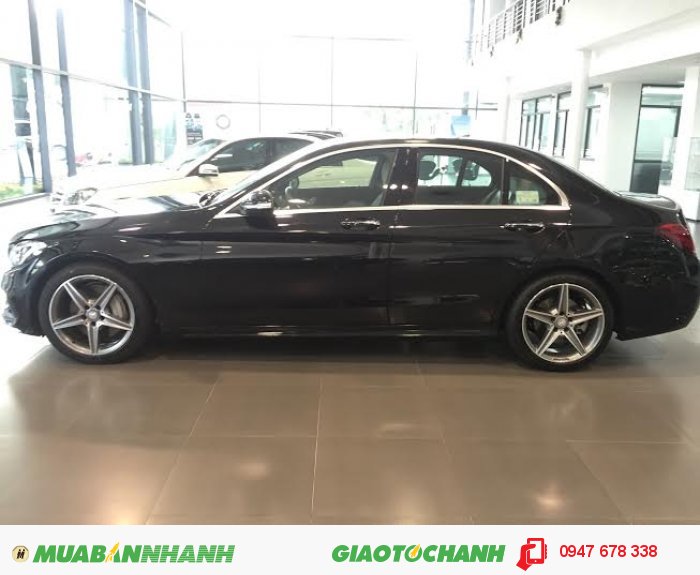 Bán xe Mercedes C250 AMG sx2015 Đen cực mới