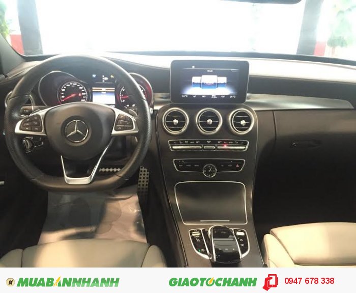 Bán xe Mercedes C250 AMG sx2015 Đen cực mới