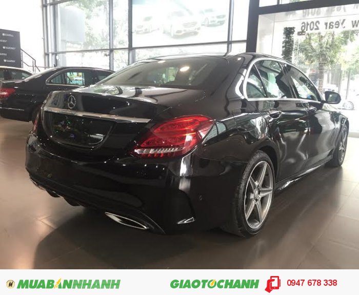 Bán xe Mercedes C250 AMG sx2015 Đen cực mới