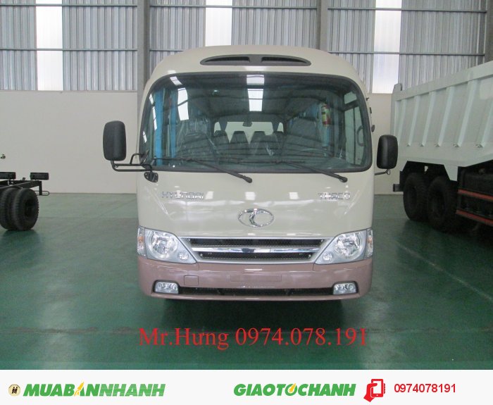 Xe khách Thaco County 29 chỗ Hyundai, Xe khách Thaco County Thaco Trường Hải giá tốt.