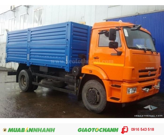 Xe tải Kamaz 43253 (4x2) - Nhập khẩu nguyên chiếc Liên Bang Nga Thùng dài 5.2m