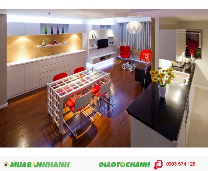 Cho thuê căn hộ HIMLAM Quận 7, 2PN, 2WC, full nội thất, 13 triệu, bao phí quản lý