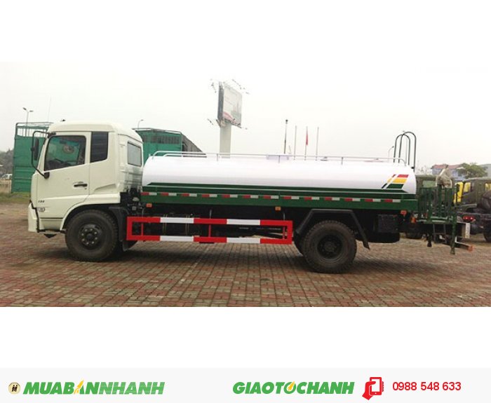 Xe Phun Nước Rửa Đường Dongfeng 8 Khối