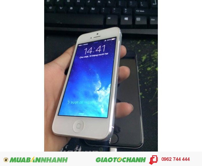 iPhone 5 trắng lock giá 3tr