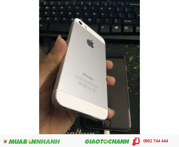 iPhone 5 trắng lock giá 3tr