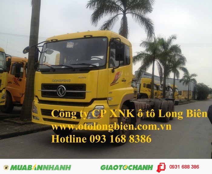 Đầu kéo Dongfeng 375Hp tại Long Biên, Hà Nội 2015