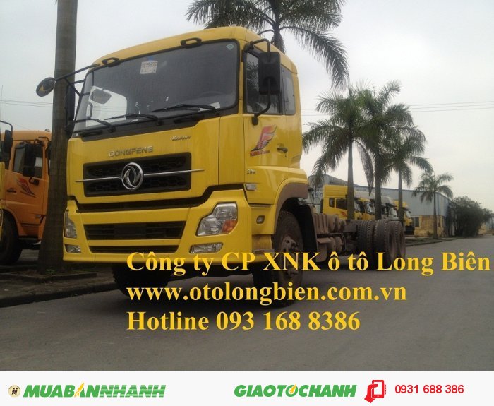 Đầu kéo Dongfeng 375Hp tại Long Biên, Hà Nội 2015