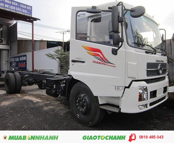 Công ty bán xe tải Dongfeng Hoàng Huy 8 tấn 9 tấn máy Cummin, Mua xe tải Dongfeng B170 B190 nhập khẩu