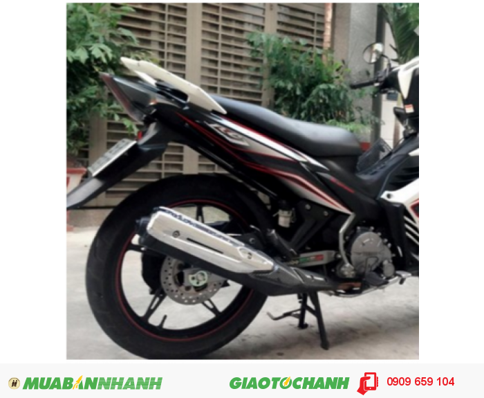 Yamaha Exciter trắng đen .xe keng xà beng