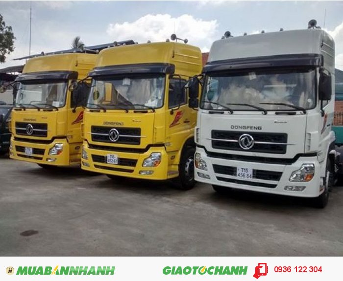 Chuyên bán xe đầu kéo DOngFeng Hoàng Huy L375 động cơ Cummin của Mỹ nhập khẩu 100% bởi tập đoàn Hoàng Huy