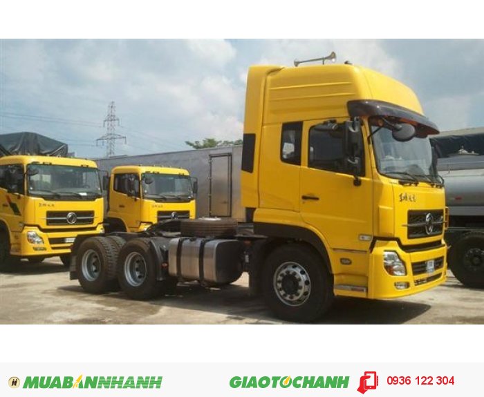 Chuyên bán xe đầu kéo DOngFeng Hoàng Huy L375 động cơ Cummin của Mỹ nhập khẩu 100% bởi tập đoàn Hoàng Huy