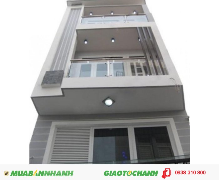 Bán nhà mới Lê Quang Định, P.11, Q. Bình Thạnh, Dt3.8x11m, giá 3.5 tỷ/TL.