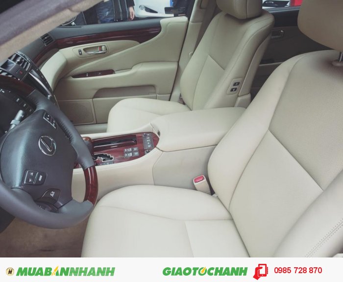 Bán xe Lexus LS 460L AT 2008, màu đen
