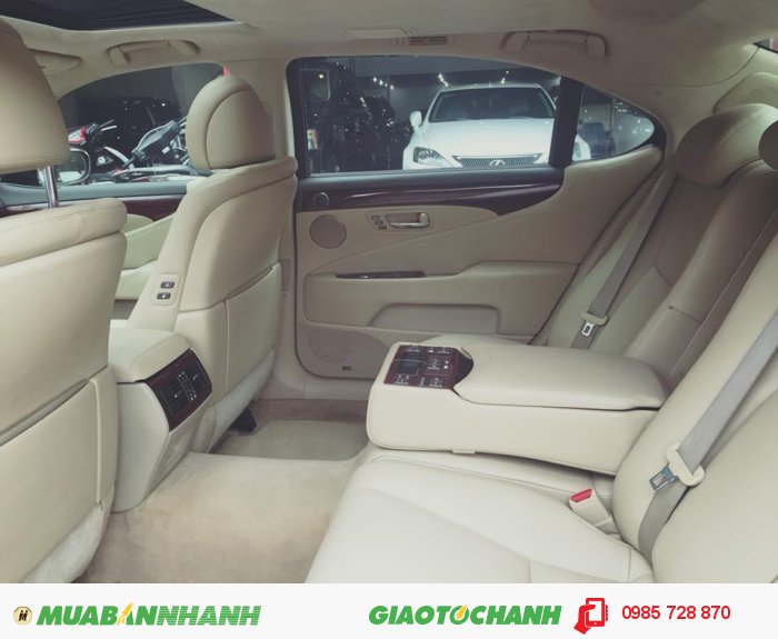 Bán xe Lexus LS 460L AT 2008, màu đen