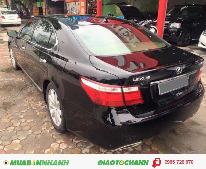 Bán xe Lexus LS 460L AT 2008, màu đen