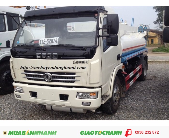 Xe chở xăng dầu 6m3 dongfeng