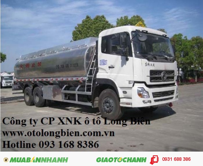 Xe bồn chở dầu ăn, chở mật, chở sữa 6-11m3, 16-21m3 tại Long Biên, Hà Nội 2015