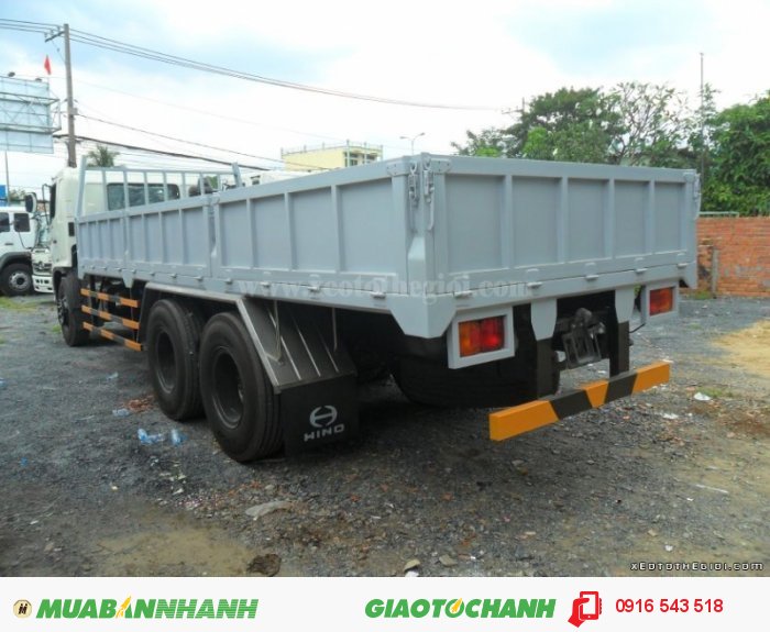 Hino FL thùng 9.3m, thùng Lửng, giao ngay