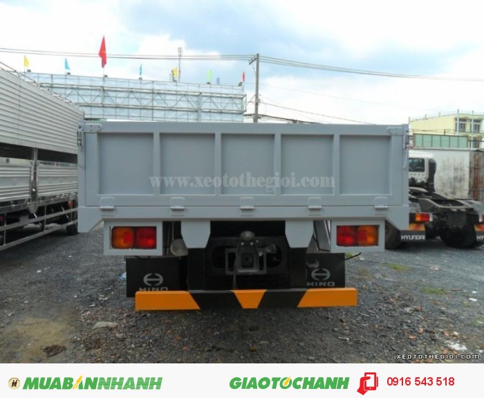 HINO FL8JTSA 6x2 Thùng Lửng - 16 tấn, Tổng tải 24 tấn