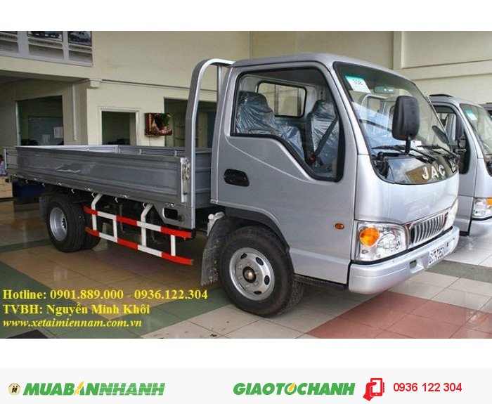 Chuyên bán xe tải JAC 1.5 tấn 1.9 tấn 2.5 tấn 3.45 tấn 4.5 tấn 6.4 tấn 7.25 tấn 9.1 tấn giá cạnh tranh, có hỗ trợ trả góp