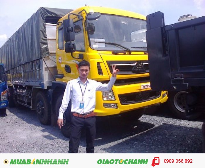 Xe tải Cửu Long 5 chân 22 tấn thùng dài 9m5