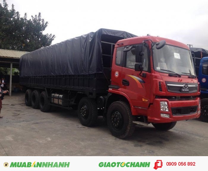 Xe tải Cửu Long 5 chân 22 tấn thùng dài 9m5