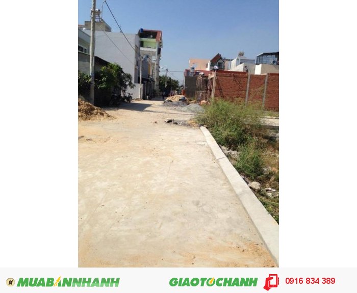 Đất nền Quận 12 giá rẻ nhất Sài Gòn, xây dựng tự do