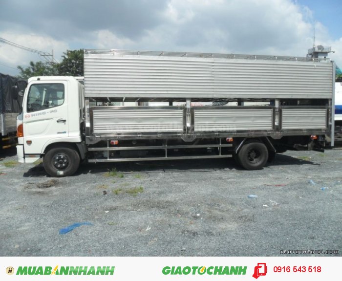 Tổng Đại lý xe tải Hino – bán xe tải Hino Chở Gia Súc 6 tấn