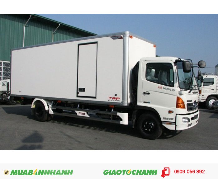 Xe tải hino 6t4 thùng bảo ôn, hino 6t4 thùng kín, hino 6t4 thùng bạt, hino 6t4 FC9JESW.