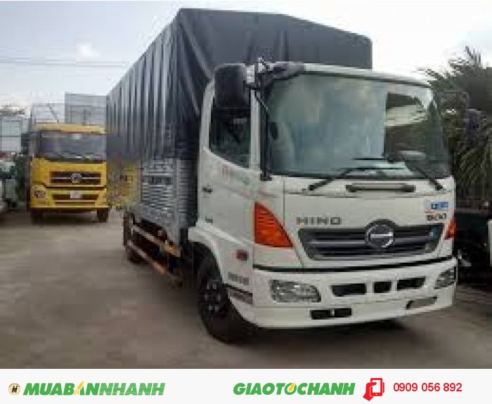 Xe tải hino 6t4 thùng bảo ôn, hino 6t4 thùng kín, hino 6t4 thùng bạt, hino 6t4 FC9JESW.